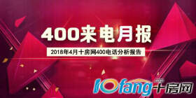 2018年4月400电话分析报告发布！热门楼盘出炉！