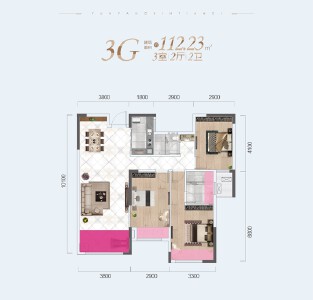 郧阳新天地·澜庭3G户型