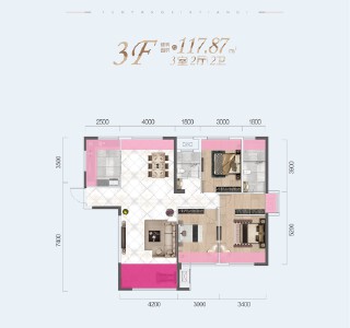 郧阳新天地·澜庭3F户型