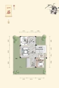 S64户型建面约215.42㎡5室2厅