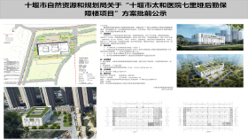 关于“十堰市太和医院七里垭后勤保障楼项目”方案批前公示 