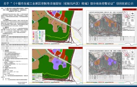 关于“《十堰市东城工业新区控制性详细规划（驼鞍沟片区）修编》部分地块控规调整论证”项目批前公示