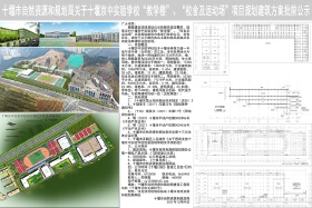 十堰市自然资源和规划局关于十堰京中实验学校“教学楼”、“校舍及 运动场” 项目规划建筑方案批前公示