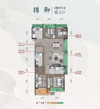 广润·锦绣华府丨爆款128㎡户型的深度解读，每一寸都值得期待