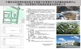 关于国家汽车零部件产品质量检验检测*（湖北）汽车零部件2号检测实验室项目批前公示