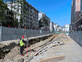 雨水箱涵工程基本完工 柳林路内涝治理工程总进度达60%