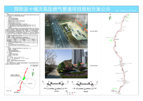 郧阳至十堰次高压燃气管道项目规划方案公示